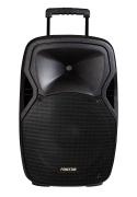 Malibu 215P Fonestar - Enceinte autonome batterie lithium USB SD bluetooth 15 pouce avec 1 micro sans fil + un serre tête