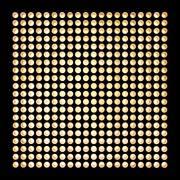 Matrice led 5X5 3W CAMEO MATRIX PANEL 3 WW 25 leds 3W blanc chaud