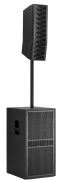 Mojo Signature Audiophony - Enceinte colonne double 12'' BT + mixer 1570W RMS 130dB