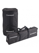 Pack 2 MOJO2000LIVE Audiophony - 2 enceintes colonne avec housses 1200W RMS