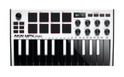 MPK Mini MKIII blanc Akai - Clavier midi USB 25 touches 8 pads blanc
