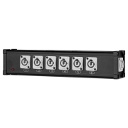 Multiprise Powercon 1 vers 7 avec insert M10