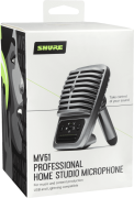 MV51-DIG Shure Micro statique USB Cardioïde sur table 24-bits 48 kHz pour podcast et prise de son