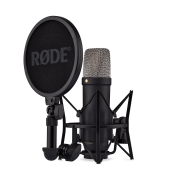 NT1 5th Rode - Micro large membrane noir avec suspension