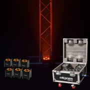 Pack Algam Lighting 6 x EVENTPAR612-HEX-IP + EVENT-PAR-FC