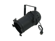 Projecteur PAR 56 Eurolite noir long sans lampe avec porte filtre