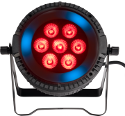 PARWASH76-RING Algam Lighting - Par led 7X8W RGBW avec anneau lumineux.