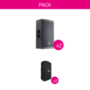 Pack 2x Enceintes Actives Myos12A 12