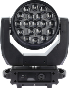 PACK MW19X15ZX Algam lighting - 2 Lyre Wash 19X15W RGBW Zoom 6 - 50° avec flight à roulettes