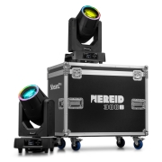 Flight de 2 Nereid380B BeamZ Pro – Lyres Beam 18R IP65 en flightcase