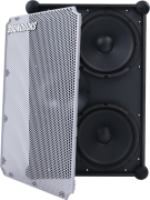 Pack Soundboks 4 MG Grise + batterie supplémentaire - Enceinte autonome IP65 grise avec 2 batteries USB-c