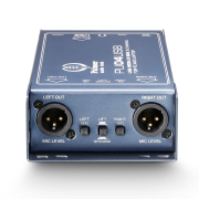 Boîtier de DI et Isolateur de Ligne Stéréo avec entrée USB
