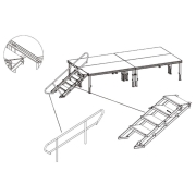 PLT-sth1 Contestage - Rampe pour escalier réglable