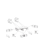 PLTS-T1x1 ConteStage – Plateau de praticable triangulaire 1m X 1m 750kg/M2