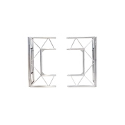 Pro Event TBL 2 - Régie DJ, devant de scène Aluminium