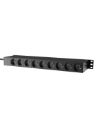 PSR 429F Caymon éclairage de rack avec distributeur d'alim 8 fiches Françaises