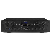 PV240BT Power dynamics - Amplificateur 8 x 50W 4 zones FM - USB - Bluetooth