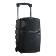 Pack Racer 120 F8 Audiophony Enceinte autonome Bluetooth 10 pouces 120W RMS + 1 Housse + 1 Micro Serre tête + 1 Pocket + 1 Micro main