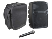 Pack Racer 80 F5 Audiophony Enceinte autonome Bluetooth 5.0 TWS 80W + 1 Housse + 1 Micro Main