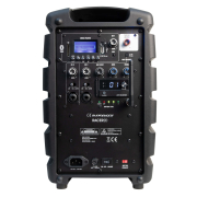 Pack Racer 80 F8 Audiophony Enceinte autonome Bluetooth 5.0 TWS 80W + 1 Housse + 1 Micro Serre tête + 1 Pocket