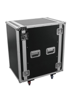 Flight case Rack 18U profondeur 57cm épaisseur 9mm sur roulettes