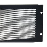 Plaque d'aeration de rack perforations ronde 4U 19