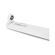 Support Tube LED T8 1200mm - Phase et Neutre de même coté