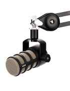 Pack Podcast Rode avec 1 table de mixage 4 micros avec pieds 4 casques