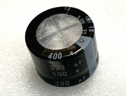 Condensateur Nichicon série GL 390μF, 400V c.c. 26xØ36mm