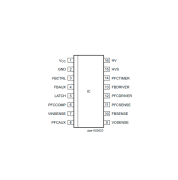 Contrôleur PWM TEA1755T Soic16
