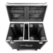 Set IGNITE400 Beamz-pro - Pack de 2 Lyres LED 400W BSW 3en1 CMY Flight Case