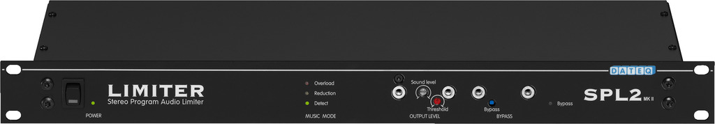 SPL-2 Dateq Limiteur 2 voies acoustique dB réglable XLR
