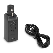 WD1F Beamz Dongle récepteur DMX sans fil sur batterie XLR3