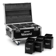 SET BBP62 BeamZ Pro – Pack de 6 projecteurs sur batteries 6X12W IP65 avec Flight de charge