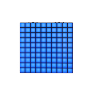 ART PANEL 100 J.Collyns - Panneau LED matriciel RGB 10x10