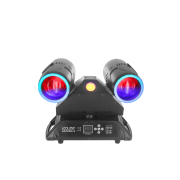 ASTERO-X J.Collyns - Lyre Double 4x80W 2 Faces RGBW Effets Stroboscopiques