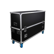 Flight ECRAN DB 65 Power Acoustics - Flight Cases - Double écran 65 pouces tous accessoire
