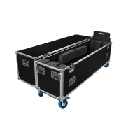 Flight ECRAN DB 65 Power Acoustics - Flight Cases - Double écran 65 pouces tous accessoire