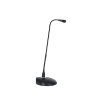 MCO 125 Power Studio Micro Col de Cygne XLR avec base et bouton poussoir