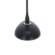 MCO 125 Power Studio Micro Col de Cygne XLR avec base et bouton poussoir