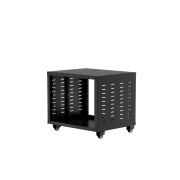 PSR 8U Power Studio Rack métal 8U avec roulettes