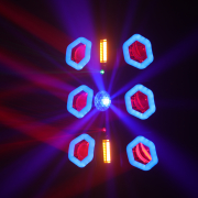 VIPER 6 RING Power Lighting - 5 Effets Lumière Dynamiques