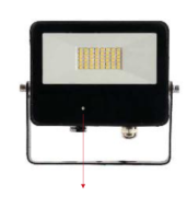 Projecteur led extérieur Beneito et faure SKY 30W blanc neutre 4000K avec détecteur