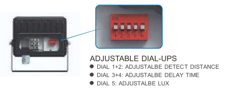 Projecteur led extérieur Beneito et faure SKY 30W blanc neutre 4000K avec détecteur