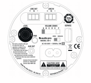 Haut parleur actif Audio Pro Business SP-1 pour installation sur rail transmission sans fil 1.9 GHz noir