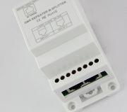 Splitter DMX pour rail din 1 entrée vers 2 sorties RJ45