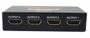 Splitter HDMI 4K répartiteur 1 entrée vers 4 sories HDMI 1.4