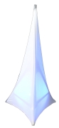 Housse de Pieds triangle 2 faces en Lycra 1m80