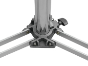 Pied pour poursuite chromé hauteur 160cm charge 50Kg