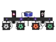 42109898 EUROLITE LED KLS Scan Pro Next FX Set Compact avec roue couleur et gobos
